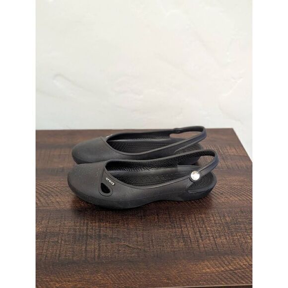 Crocs Kadee Classic Ballet Slip-On Sling Back Sandals - Size 8 - Picture 2 of 8